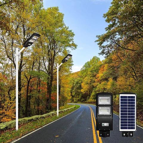 Foco Solar 60 Con Panel Solar Integrado Avalon y Brazo De Acero de Regalo